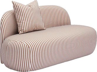 TOV Furniture Tov Furniture Carraway Striped Linen Loveseat