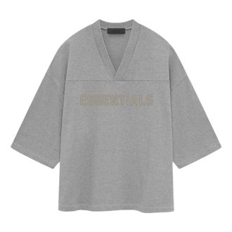 Fear of God SS24 Football T-Shirt Dark Heather Oatmeal 125SP244103F