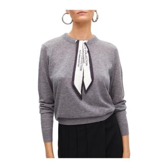 Lola Casademunt Dames, Truien, Grijs, Maat: M Wol