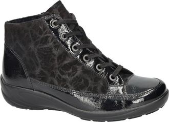 Semler B71853 Boot - Dames - Veterlaarzen - Zwart - 35 EU - Leer - Schoenen
