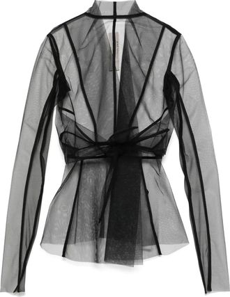 Rick Owens Giacca LS Strutter - Nero