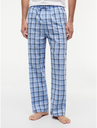 Tommy Hilfiger Mens Printed Sleep Pant - Blue - XL