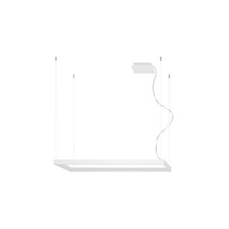 Thoro L&aacute;mpara de ara&ntilde;a blanco aluminio 3000k alt. 150 cm