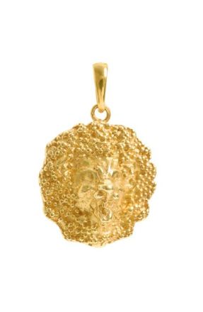 Freya Rose Lion Pendant in Gold at Nordstrom