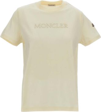 Moncler Off White Crew Neck T-Shirt