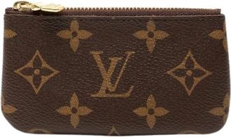 Louis Vuitton Pre-owned Wallets, female, Brown, Size: ONE SIZE Pre-owned Monogram Coin Case