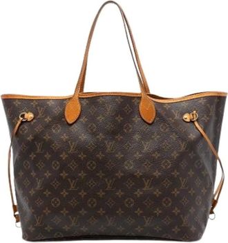 Louis Vuitton Pre-owned Tote Bags, female, Brown, Size: ONE SIZE Pre-owned Neverfull GM Tote Bag