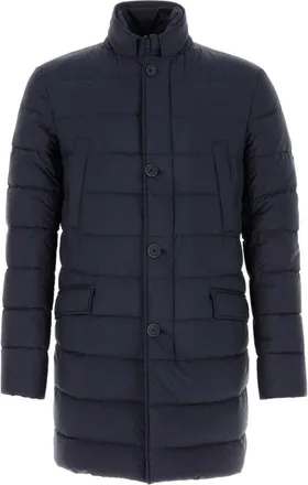 Herno Dark Blue Down Puffer Jacket
