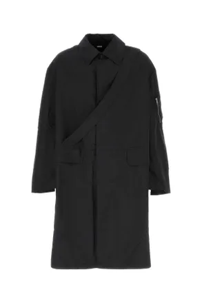 Random Identities Sweater Coat - Black
