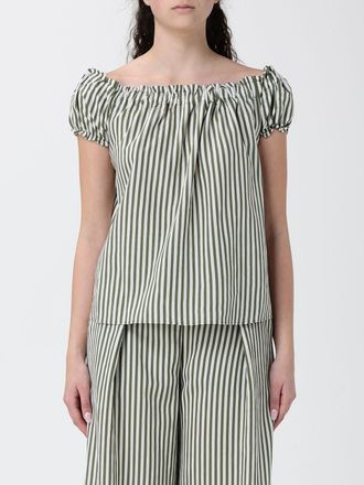 Hanita Striped Viscose Blend Top