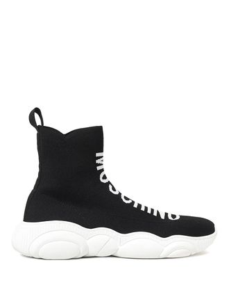 Moschino High Sock Sneakers