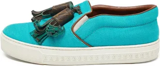 Louis Vuitton twill sneakers - Green