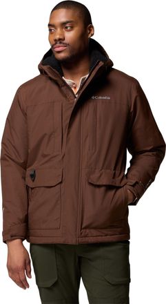 Columbia Mens Landroamer Sherpa Lined Jacket Insulated, Tobacco, L
