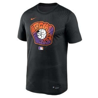 Nike San Francisco Giants Authentic Collection City Connect Velocity Nike Mens Dri-FIT MLB T-Shirt in Grey | 03TI0CEGGIA-FVJ