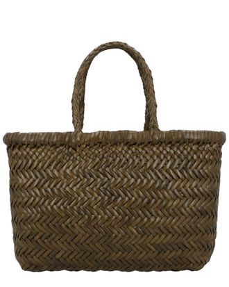 Dragon Diffusion Mini Flat Gora Leather Shoulder Bag
