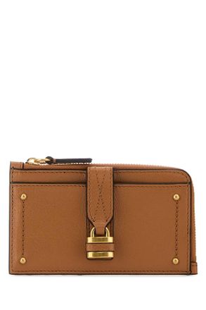 Chlo&eacute; Brown Leather Small Paddington Coin Purse