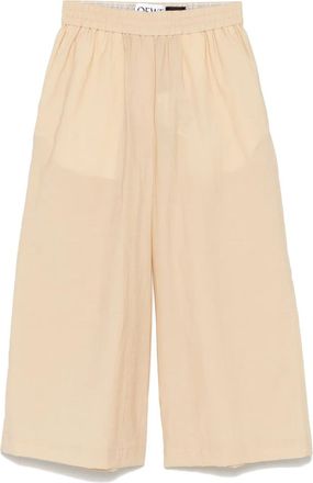 Loewe Anagram-motif trousers - Neutrals