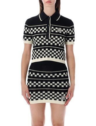 Amiri Polo Knit Dress