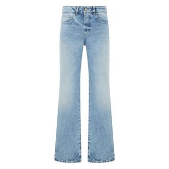 Icon Denim Los Angeles Flared Jeans, female, Blue, Size: W28 Elephant Leg Jeans