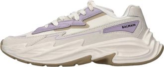 Balmain Run-Row Trainers - Dames - Sneakers - Beige - 39 EU - Leer - Schoenen