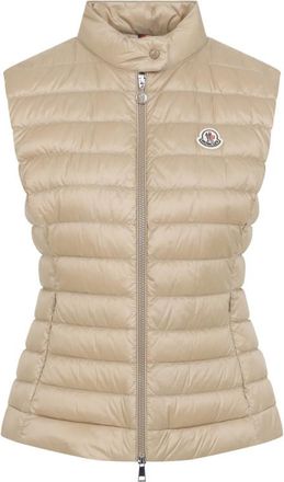 Moncler Beige Igens Sleeveless Jacket