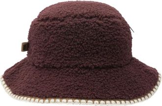 UGG textured scalloped hat - women - Polyester - S/M - Purple