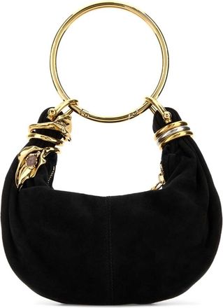 Chlo&eacute; Black Bracelet Mini Shoulder Bag