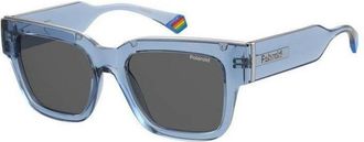 Polaroid Sunglasses, unisex, Blue, 52 MM, PLD 6198/S/X/Mc Mvu(M9)