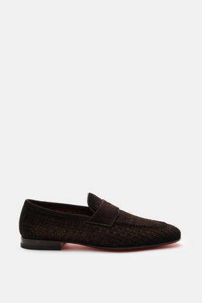 Santoni Men - Penny Loafer Carlo dunkelbraun