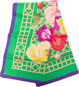 Herm&egrave;s Pre-owned Hermes Roseraie Silk Scarf 90 Ladies RA95EQR2YDQNHL7C