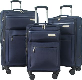 Izod River 3-Piece Lightweight Expandable Softside Luggage Set