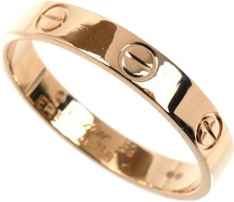 Cartier Pink Gold (18K) Band Ring (Pre-Owned)