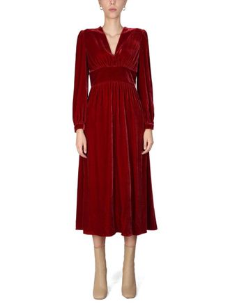 Moschino Pann&eacute; Velvet Dress