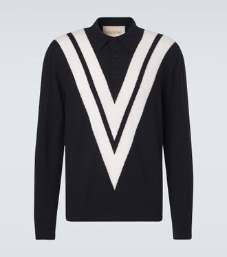 Valentino Virgin wool polo sweater