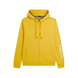 Freddy Felpa con cappuccio e zip in cotone interlock