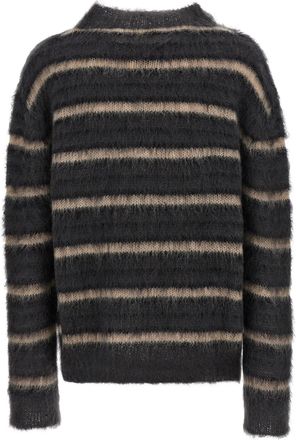 Marni Mens Gray Fabric Cardigan Clothing