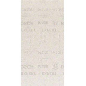 Bosch Mallas De Lija Expert M480 Para Lijadoras Orbitales De 115 X 230 Mm. Del Grano 80 Tama&ntilde;o Del Grano 120 Unidad De Embalaje 50 Unidades - Bosch