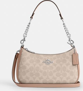 Coach Teri Shoulder Bag In Signature Canvas
