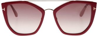 Tom Ford Dahlia FT0648 75G Gold Sunglasses