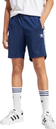 adidas Originals Adicolor Firebird Sweat Shorts in Night Indigo/White at Nordstrom, Size Xx-Large