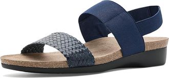 Munro Pisces Womens Sandals Navy : 10.5 SS (AAAA), Leather