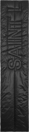 Saint Laurent Logo-Embossed Gewatteerde Sjaal - Dames - Wintersjaals - Zwart - ONE Size - Accessoires