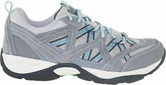 Easy Spirit Womens Explore Map Shoes In Gray Nubuck