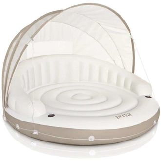 Intex Canopy Island Tumbona Flotante 199x150 Cm Intex
