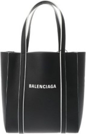 Balenciaga Black Leather Tote Bag (Pre-Owned)