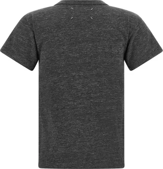 Maison Margiela Graphic Bird Print T-shirt - Charcoal