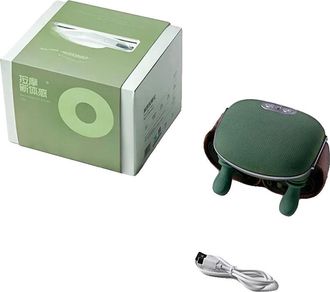 OEM Masajeador El&eacute;ctrico De Cuello Y Hombros, Con Calefacci&oacute;n, 3 Modos Ajustables, Color Verde