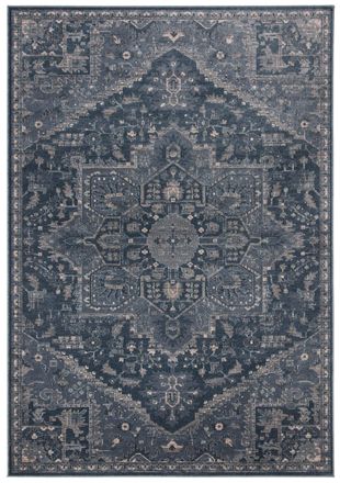 Safavieh Alfombra viscosa blu 122 x 183 cm