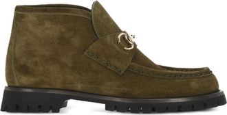 Gucci Stivaletti Horsebit GG - Verde