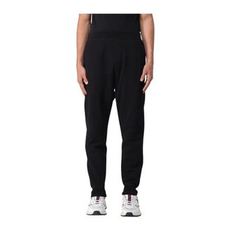 Dsquared2 Sweatpants, male, Black, Size: S Comfortable Casual Trousers